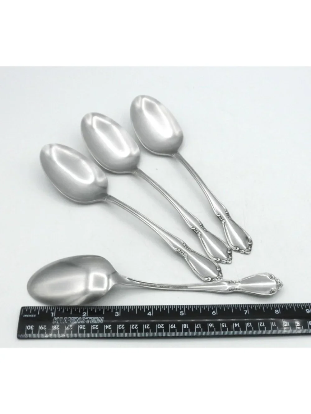 Chateau Stainless (glossy) Oneida 8-1/2 Inch Casserole Spoons Set of 4: OHSCHAT